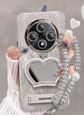 适用oppoa3iplus手机壳补妆镜PKA110带镜头膜opopa3ipro保护套pkallo新款0pp0a3ipius全包边poop防摔a3i+女5g