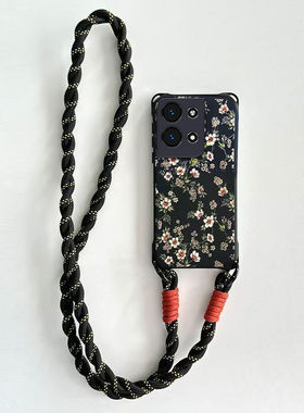 适用opporeno9手机壳PHM110斜跨挂绳opopreno9pro保护套PGX110四角防摔0pp0ren09pr0高级女新款5g全包软硅胶