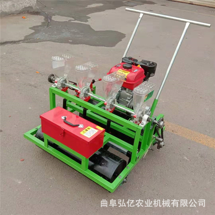 菠菜上海青手推精播机萝卜白菜精密点播机自走式生菜大头菜播种
