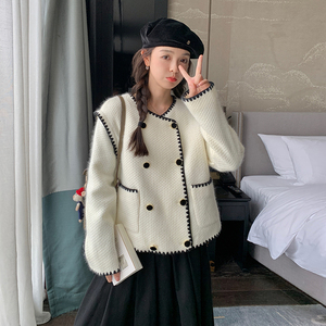 现货！双十二主推！90白鸭绒短款羽绒服小香风外套D305 P220K298