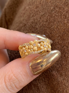 浪漫传说爆款富桂桂花戒指