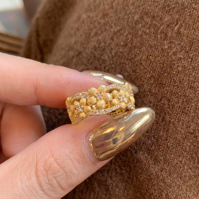 浪漫传说爆款富桂桂花戒指