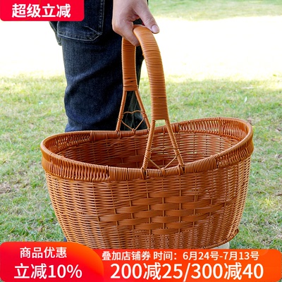 加固元宝手提篮鸡蛋篮拜拜篮