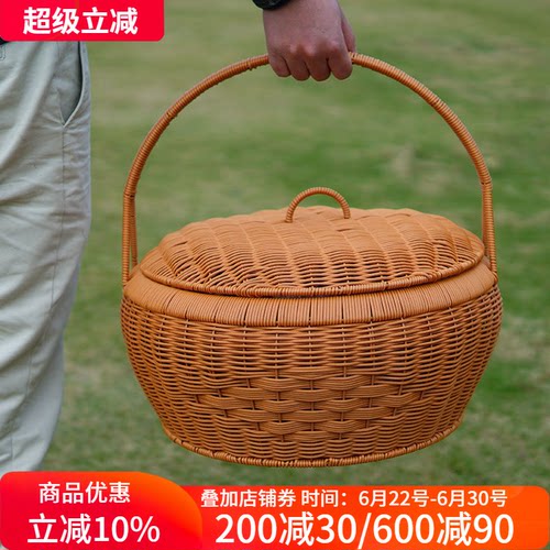 礼品篮拜拜篮加固手提篮