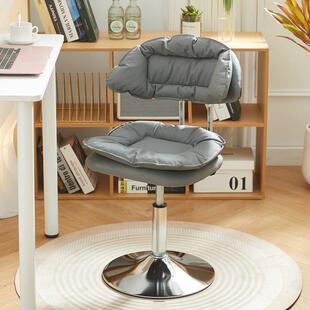 酒吧椅子靠背餐椅旋转电脑椅休闲 办公椅可升降吧台凳子前台洽谈