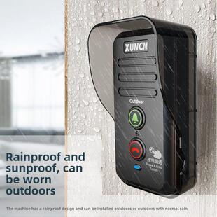 双向对讲家用无线门铃可移动双工通话远距离房间通话机茶楼呼叫器