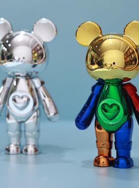 星际熊手办摆件床头小公仔卧室女生男孩装饰温馨房间现代简约时尚