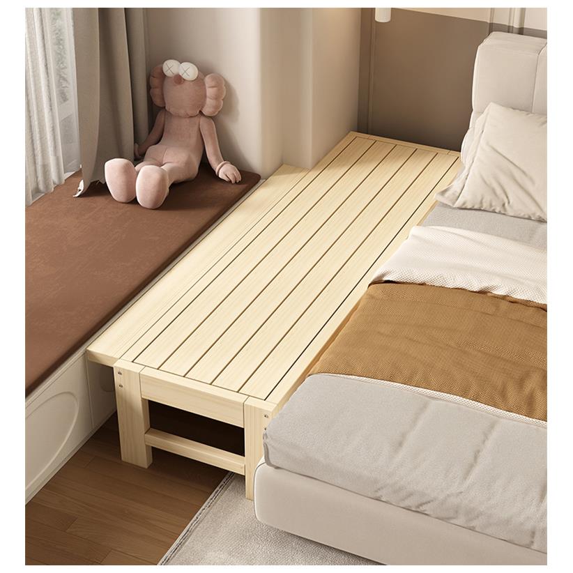 实木无漆儿童拼接床婴儿加宽大床宝宝小床男女孩单人床延伸床边床