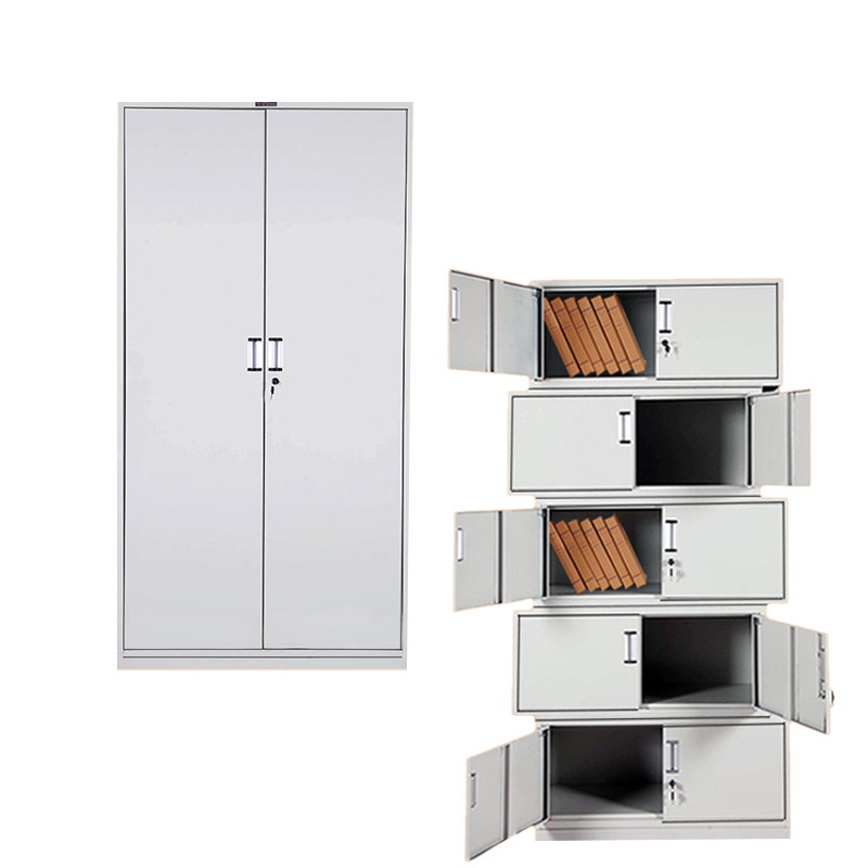 山东青岛文e件档案资料铁皮柜凭证五节柜更衣储物柜办公室抽屉矮