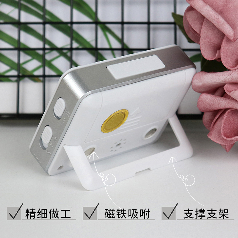 学习循环计时器提醒器p学生考研专用定时器日式可静音震动闹钟充