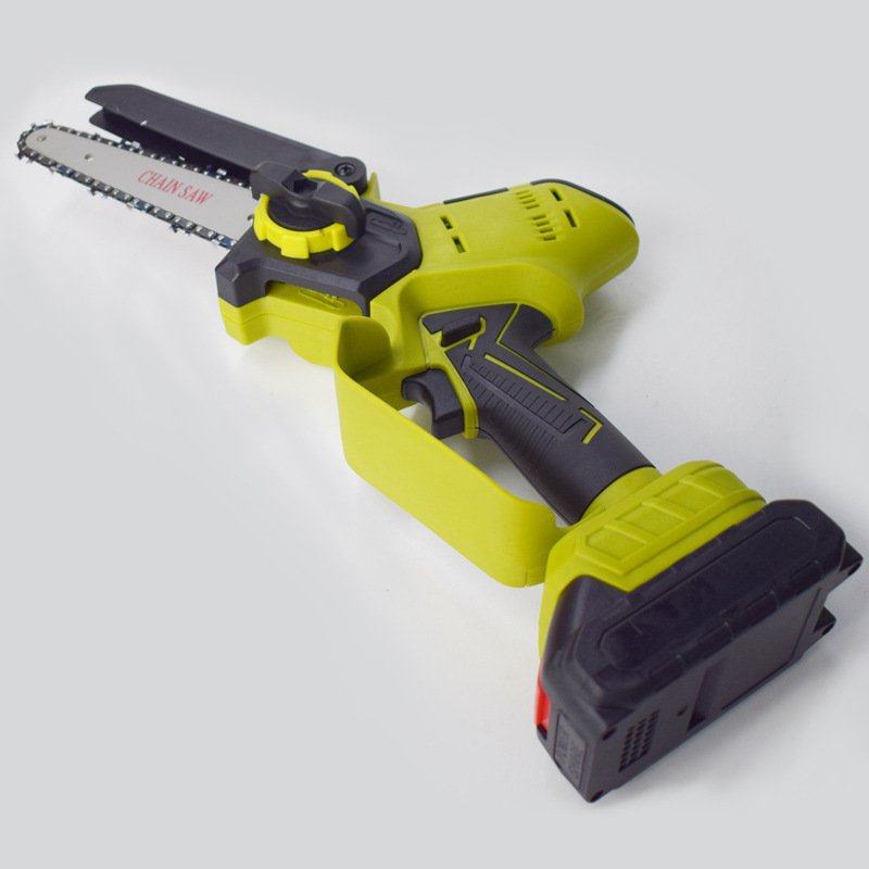新款6寸b锂电电锯充电式木工手持电链锯户外伐木锯柴家用单手锯,五金/工具,封边机,淘宝优惠券,粉丝福利购,淘宝优惠卷