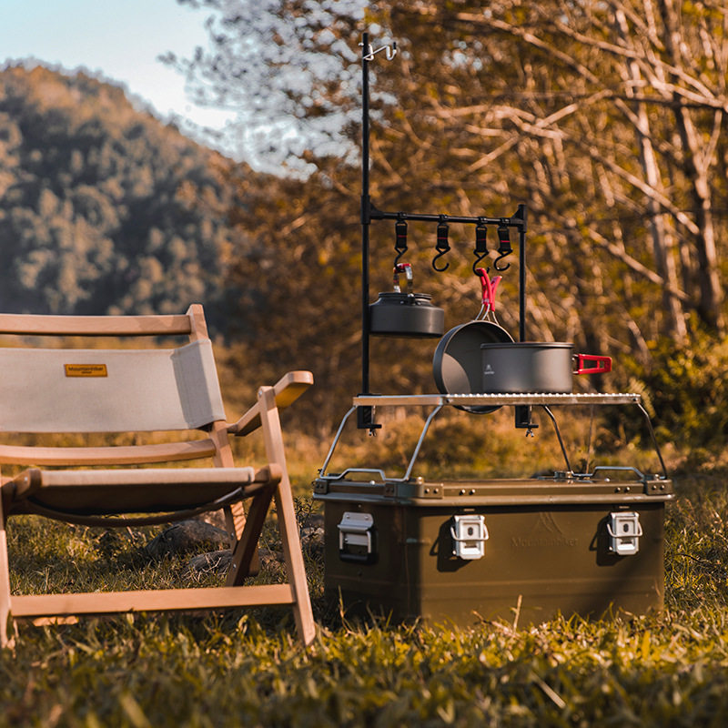 户外铝合金桌面j灯架置物架野炊锅具收纳照明支架便携式露营装备,户外/登山/野营/旅行用品,户外灯架,淘宝优惠券,粉丝福利购,淘宝优惠卷