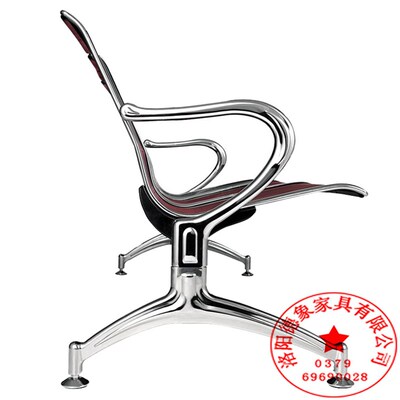 三人位连排椅不锈钢机场椅子银行B医院等候椅候诊椅公共座联排长