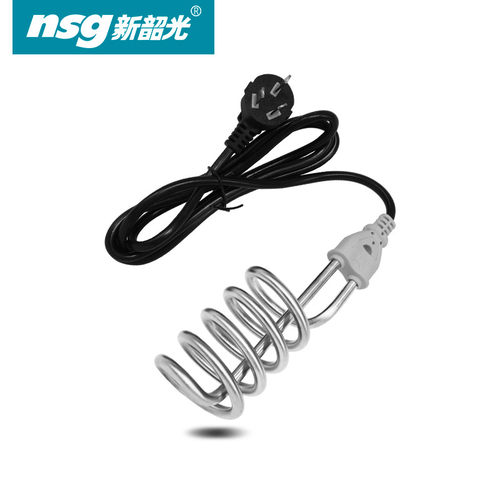 新韶光热得快e2500w热水块烧水器电热管烧水棒热里快桶烧洗澡安全