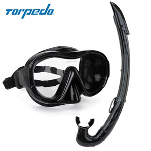 专业潜水面镜深潜安装 浮潜三宝男女防雾水肺冲浪S游泳配件呼吸管