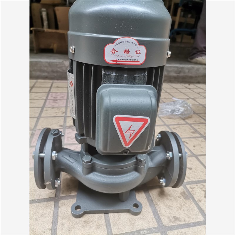 海龙立式管道泵 380V冷却塔增压泵 三相工业大流量离心Z循环泵铜