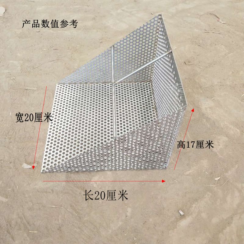 304不a锈钢饭店厨房地沟排水沟地漏残渣过滤筐簸箕式下水道过滤网