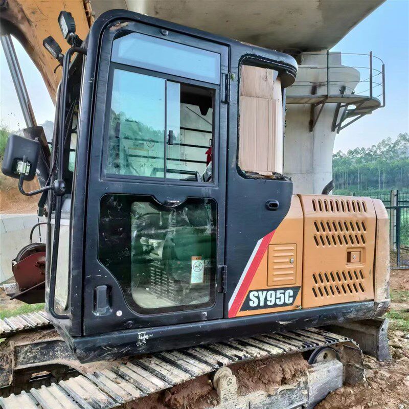 三一75C 95Cj 75Pro挖掘机前挡风门推拉窗后侧弯后挡天窗顶上玻璃