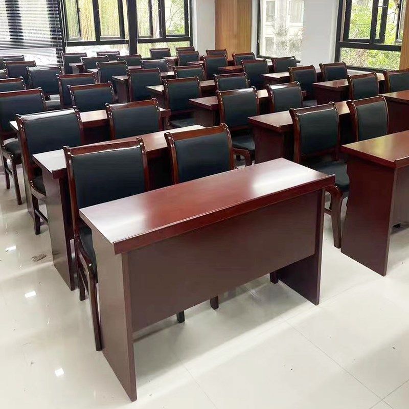 双人条形会议室桌椅组合党员村委会D议厅培训主席台油漆木皮长条,商业/办公家具,会议桌,淘宝优惠券,粉丝福利购,淘宝优惠卷