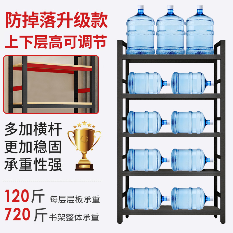 超市货架仓储家i用置物架多层展示柜仓库储藏室多功能收纳架铁架