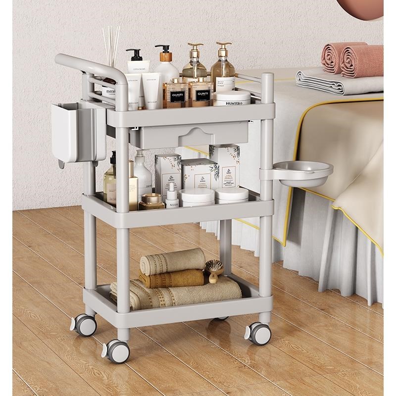 美容院专用手推工具车r小气泡小推车收纳架护理仪器理发店医疗车