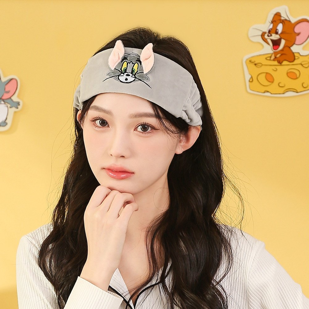 猫和老鼠正版加宽束发带洗脸头带厚化妆卸妆发套女珊瑚绒月子头巾,服饰配件/皮带/帽子/围巾,指环,淘宝优惠券,粉丝福利购,淘宝优惠卷