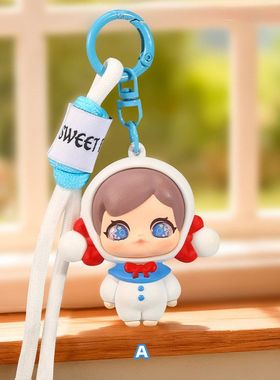 派对创意钥匙扣卡通甜心挂件礼物