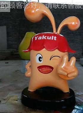 玻璃钢雕塑制祥作卡老动物公仔虎玩33695偶通吉物大型落地商场门