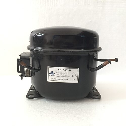 供应华意AE1360YH高背压R134A冰箱压缩机