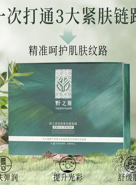 野之原刺梨发酵补水保湿面膜