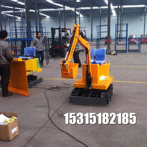 儿童电动车四轮可坐挖土机沙滩遥控玩具老挖滑行X车男孩工程车