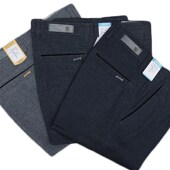 男夏季 休闲裤 薄款 长裤 中老年高腰深 秋冬厚款 免熨烫直筒裤 中年男士