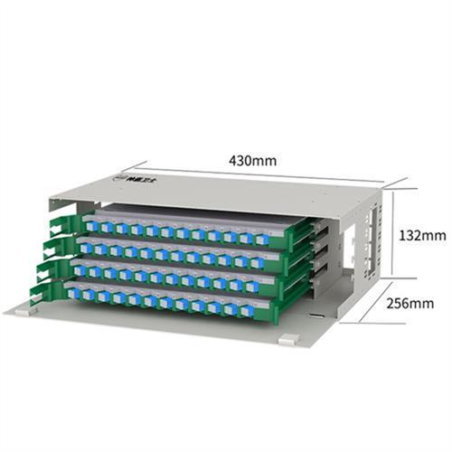 神盾卫士(SDWS) ODF光纤配线线48口 48芯SC单多模满配法兰尾纤光
