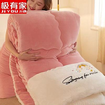 极有家被子被芯棉被家用冬天加厚保暖宿舍单人加厚秋冬垫被春秋被