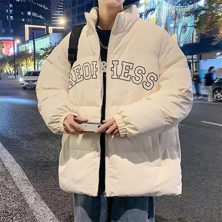 潮仑布棉服冬季新款宽松棉衣百搭韩版男士加厚面包服外套批发大衣,男装,夹克,淘宝优惠券,粉丝福利购,淘宝优惠卷