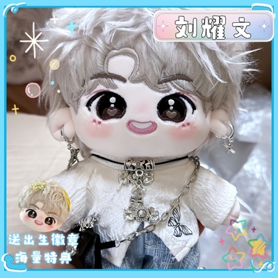 刘耀文礼物20cm时代少年团周边