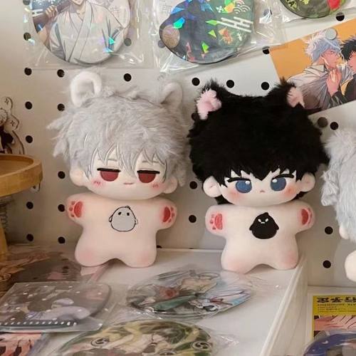 银魂动漫周边坂田银时士方十四郎海星体棉花娃娃可爱挂件玩偶公仔