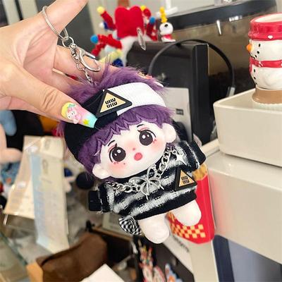 10cm挂件张艺兴棉花娃娃小莲宝新款明星宝宝毛绒公仔包包挂饰礼品