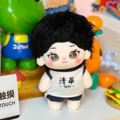 胡歌棉花娃娃新款毛绒长发骨架人形玩偶明星公仔节日礼品现货