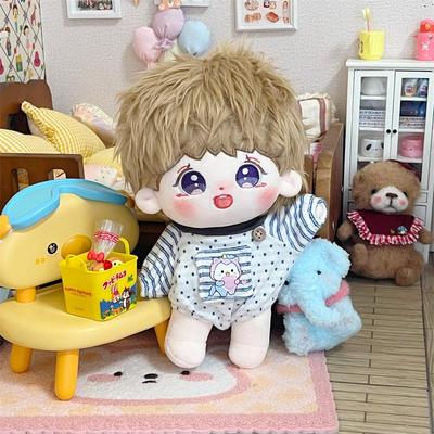 陈立农新款毛绒长发棉花娃娃农哈哈骨架明星公仔玩偶礼品现货