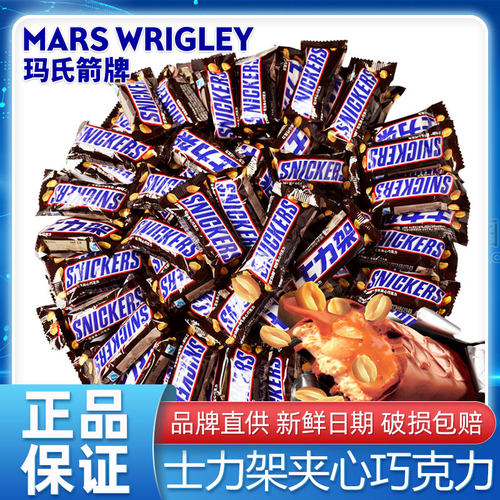 士力架花生夹心巧克力20g/支充饥充能解馋休闲零食散装