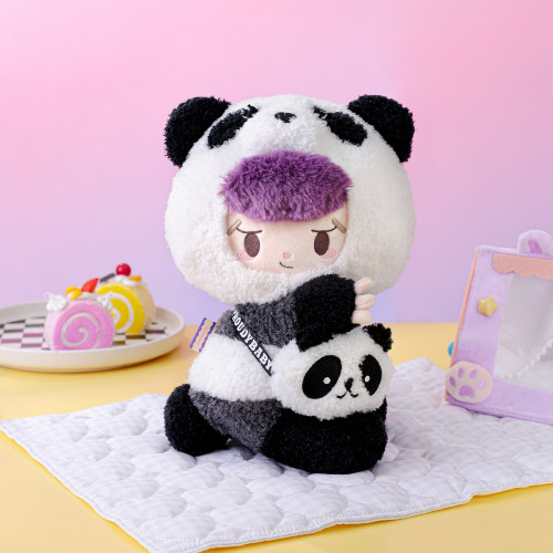 PROUDYBABY傲娇宝熊猫款毛绒背包