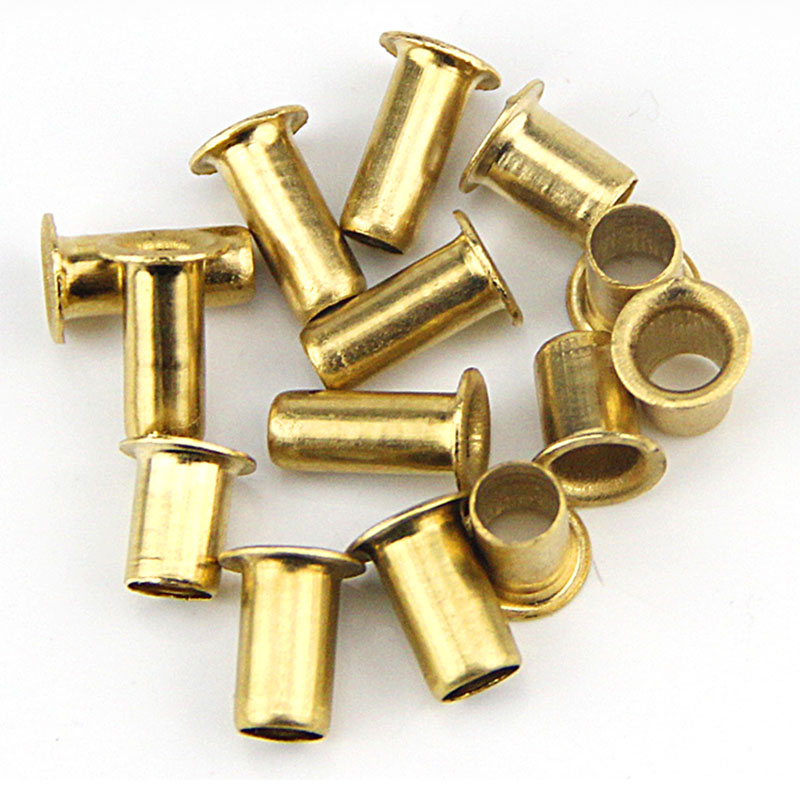 过孔铆钉鸡眼气扣铜空心