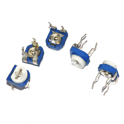 先锋电子卧式兰白可调阻