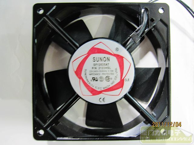 SF12025AT 2122HSL轴流风机 12厘米220V散热风扇