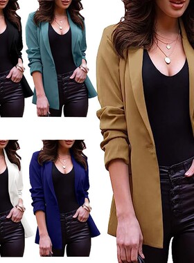 Jacket Blazer Suits Women Jackets Clothes 西装女 Suit Black