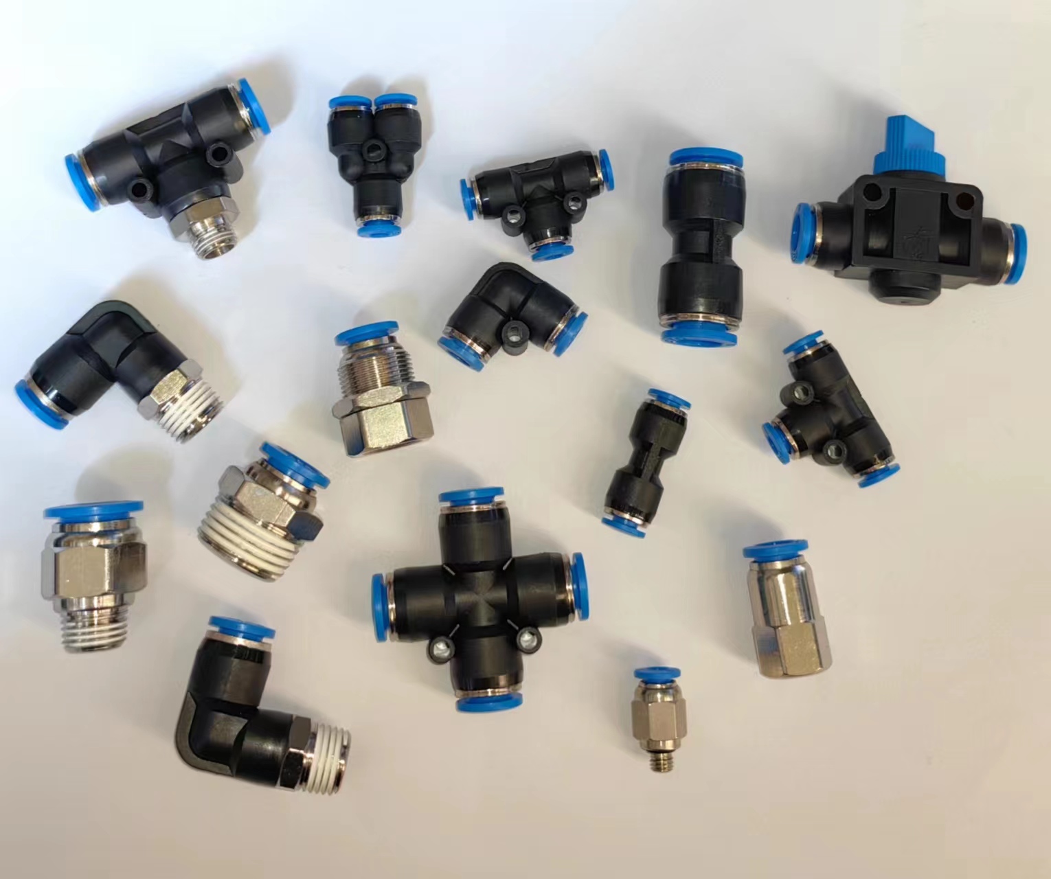 直接螺纹接头QSY-QST-QSL-QS-1/8-1/4-3/8-1/2-4-6-8-10-12-16