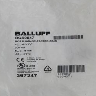 议价BALLUFF巴鲁夫传器BCS M18B4G2-PSC80C-S04G BCS0047