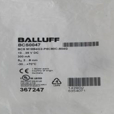 议价BALLUFF巴鲁夫传器BCS M18B4G2-PSC80C-S04G BCS0047
