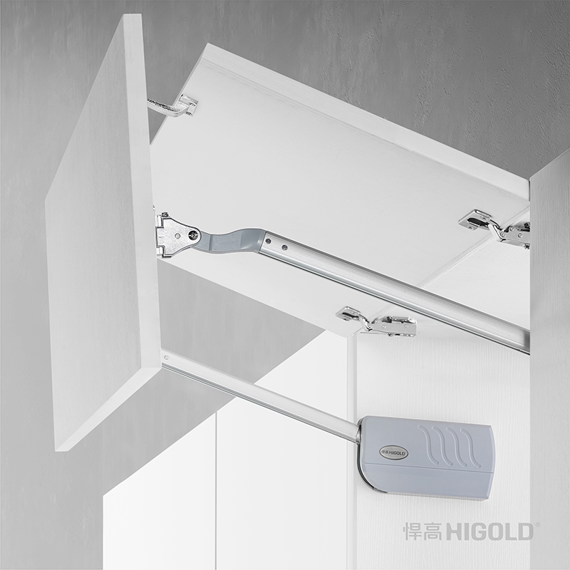 悍高联动上翻门气撑厨柜